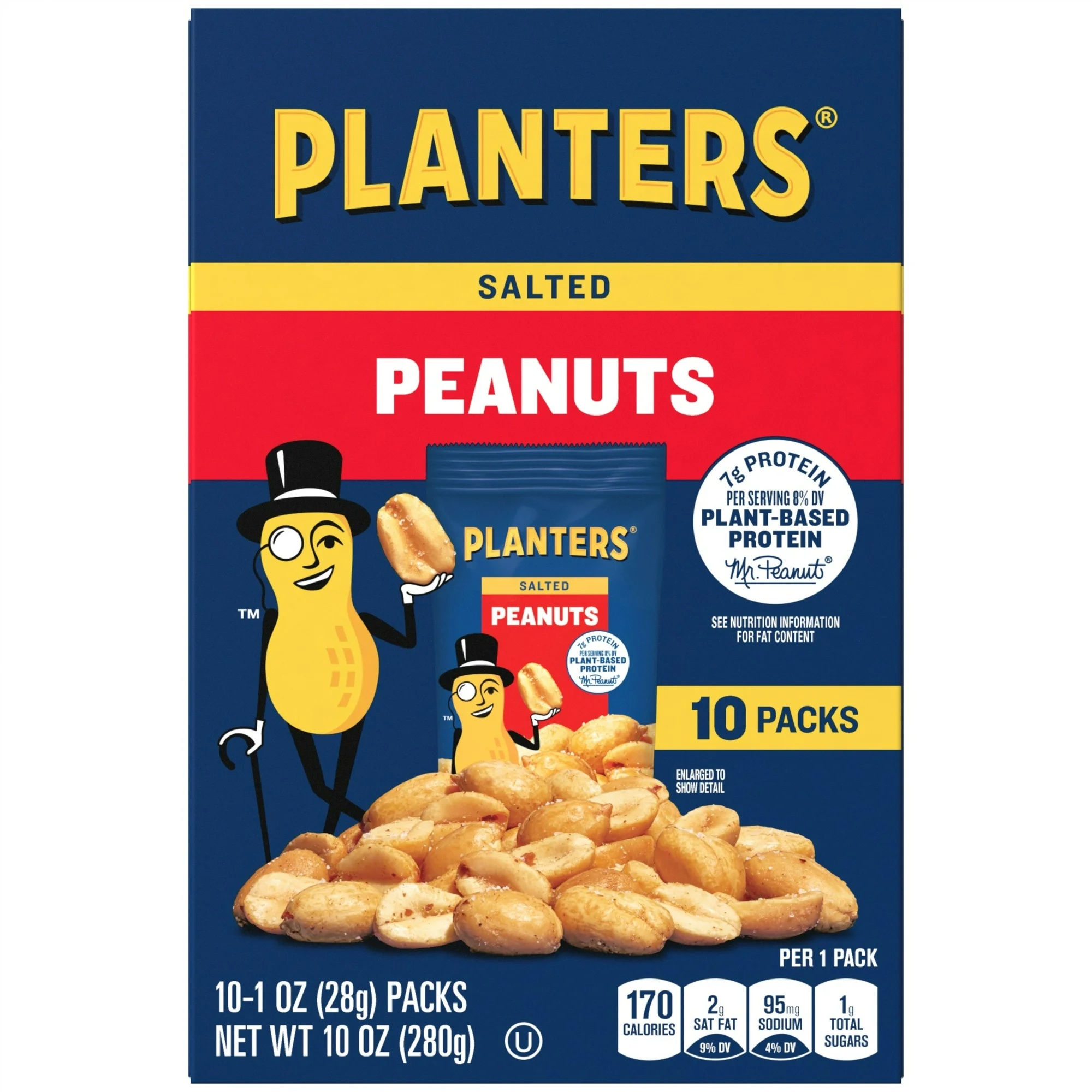 Planters Salted Peanuts 0.63 oz