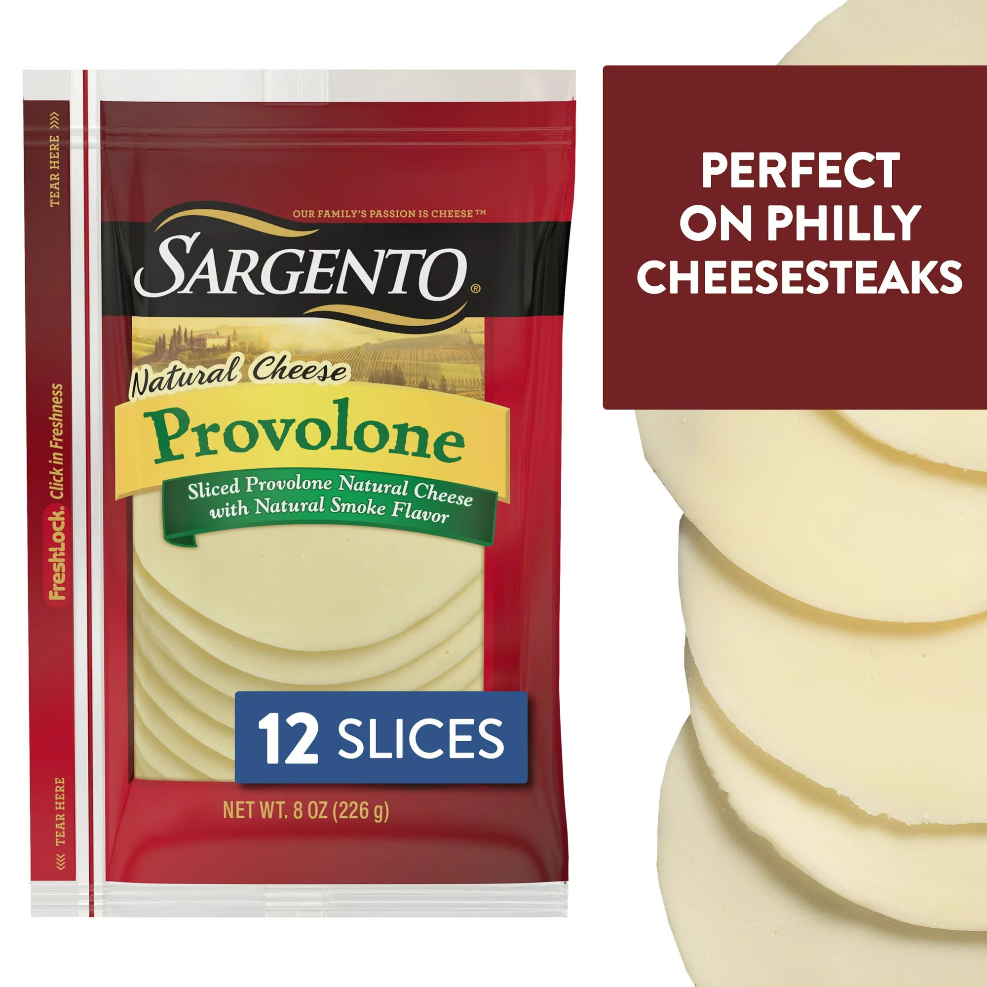 Sargento Sliced Provolone Cheese 0.50 oz