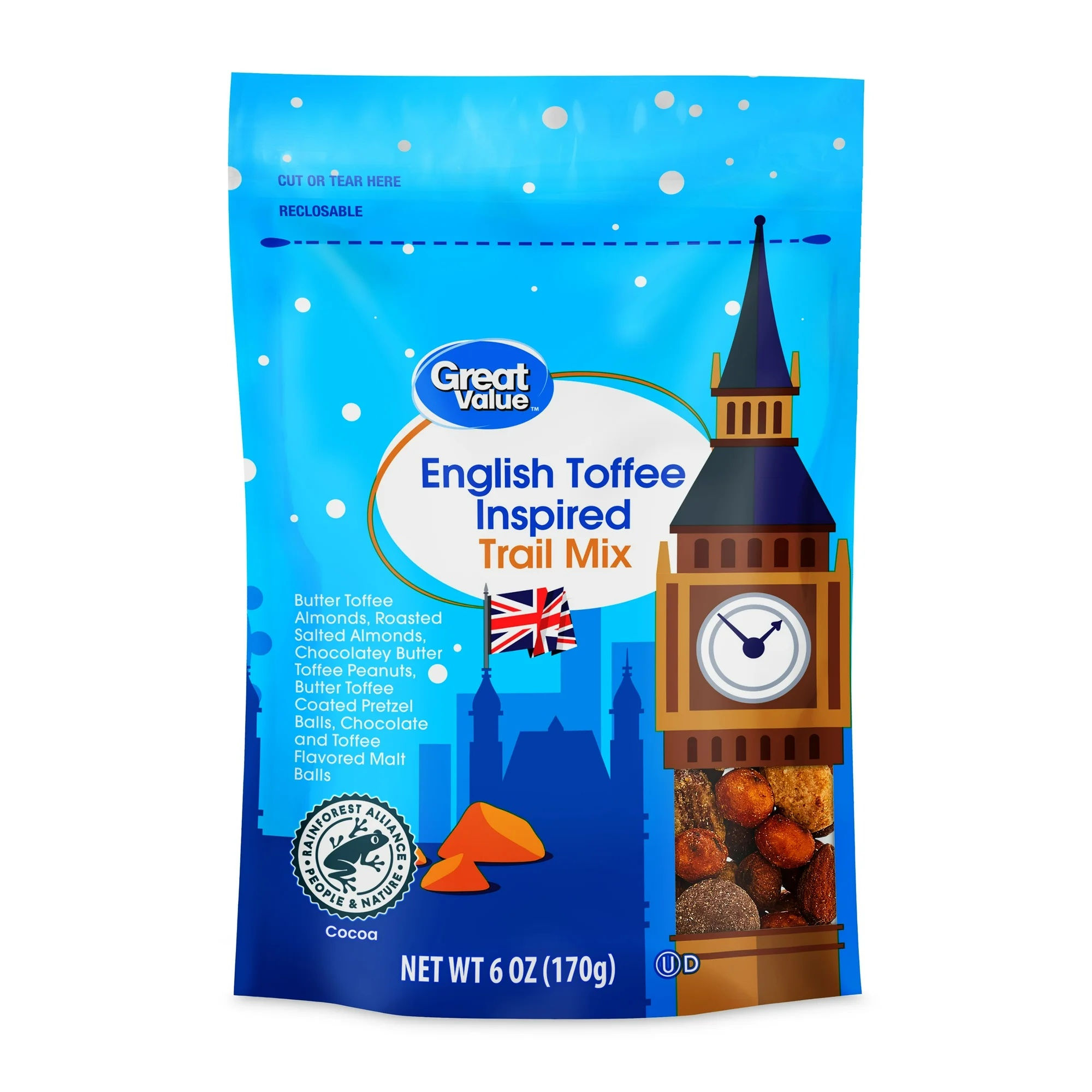 Great Value English Toffee Inspired Trail Mix 0.38 oz