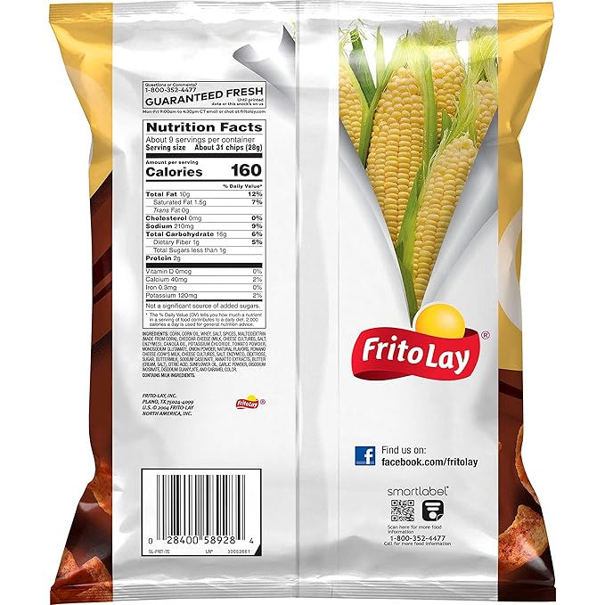 Thumbnail: Fritos Chili Cheese Corn Chips - 9.25 oz