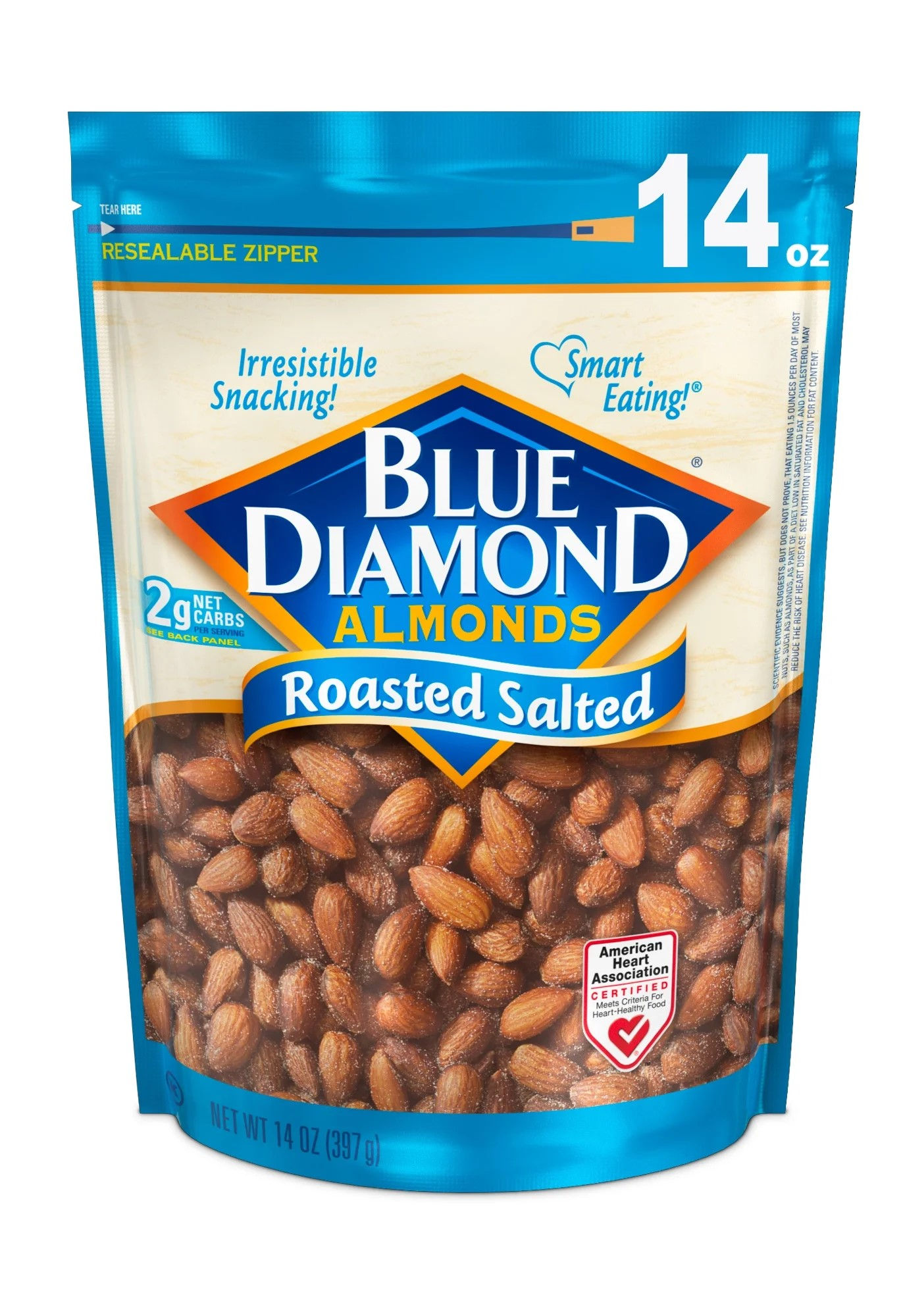 Blue Diamond Roasted Salted Almonds 0.88 oz