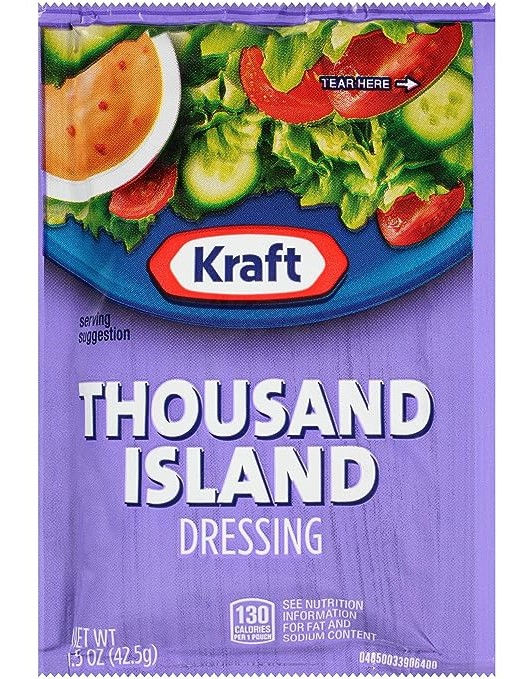 Kraft Thousand Island Dressing Packets 0.38 oz