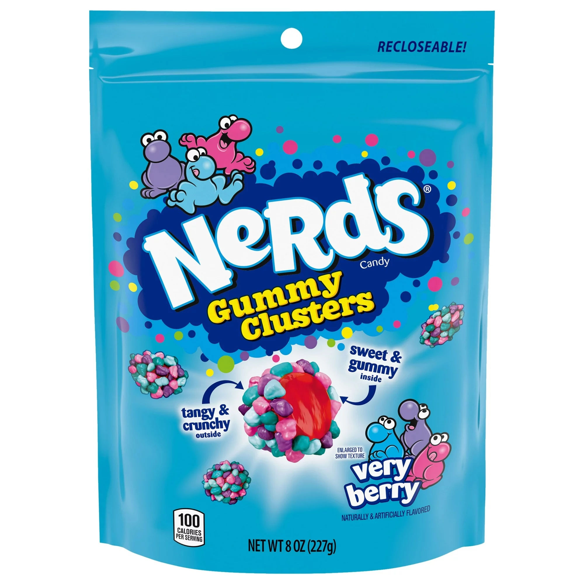 Nerds Gummy Clusters Very Berry Candy 0.50 oz