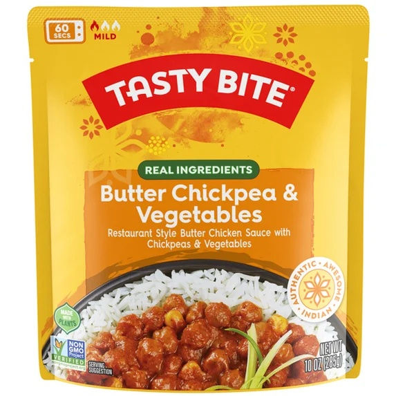 Tasty Bite Butter Chickpea & Vegetables 0.63 oz