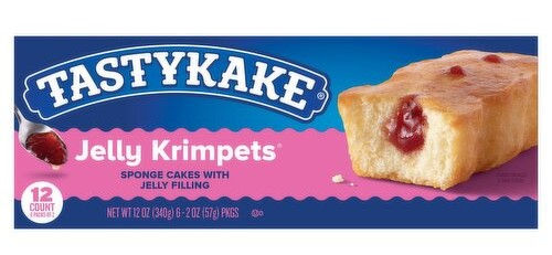 Tastykake Jelly Krimpets - 12 oz