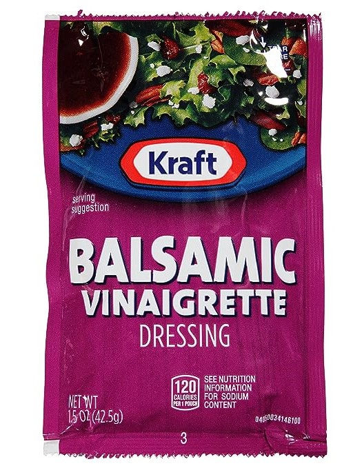 Kraft Balsamic Vinaigrette Packets 0.38 oz