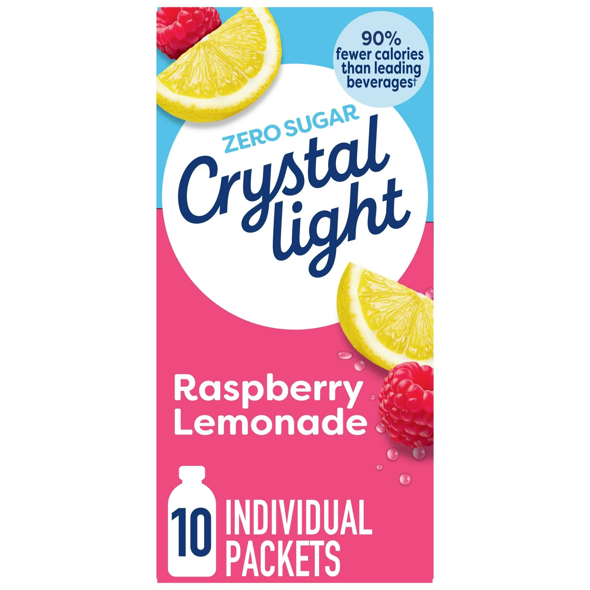 Crystal Light Raspberry Lemonade Drink Mix 0.19 oz
