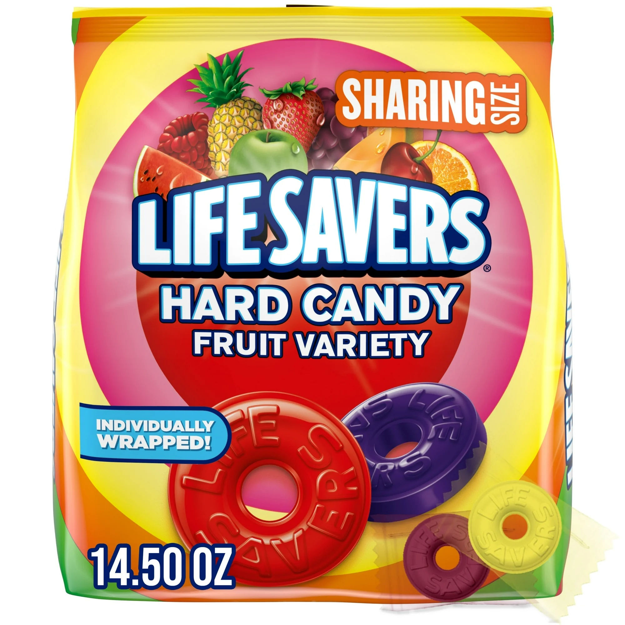 Life Savers Hard Candy Fruit Variety Bag 0.91 oz