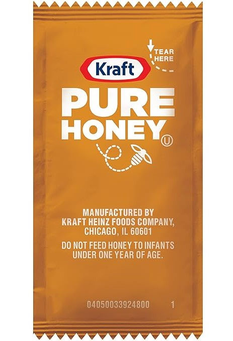 Kraft Honey Single Serve Packets 0.19 oz