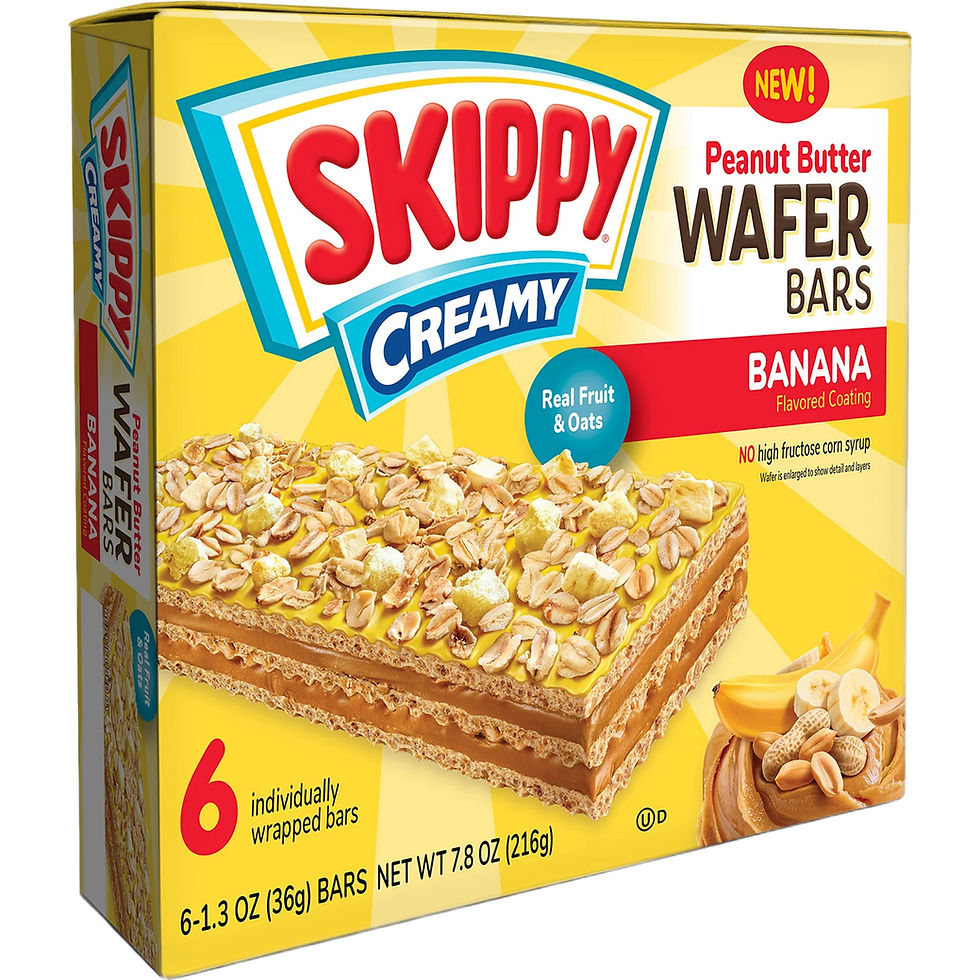 Thumbnail: SKIPPY Banana Peanut Butter Wafer Bars - 9 oz