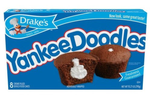 Drake’s Yankee Doodles Creme Filled Cakes - 10.21 oz