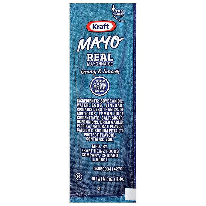 Heinz Mayonnaise Single Serve Packets 0.38 oz