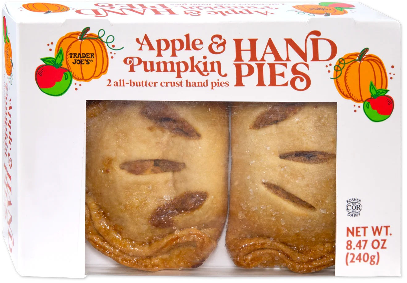 Trader Joe’s Apple Pumpkin Hand Pies - 8.47 oz