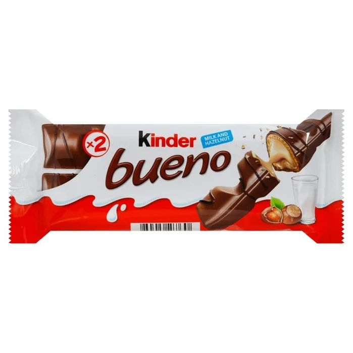 Kinder Bueno Milk and Hazelnut 0.09 oz