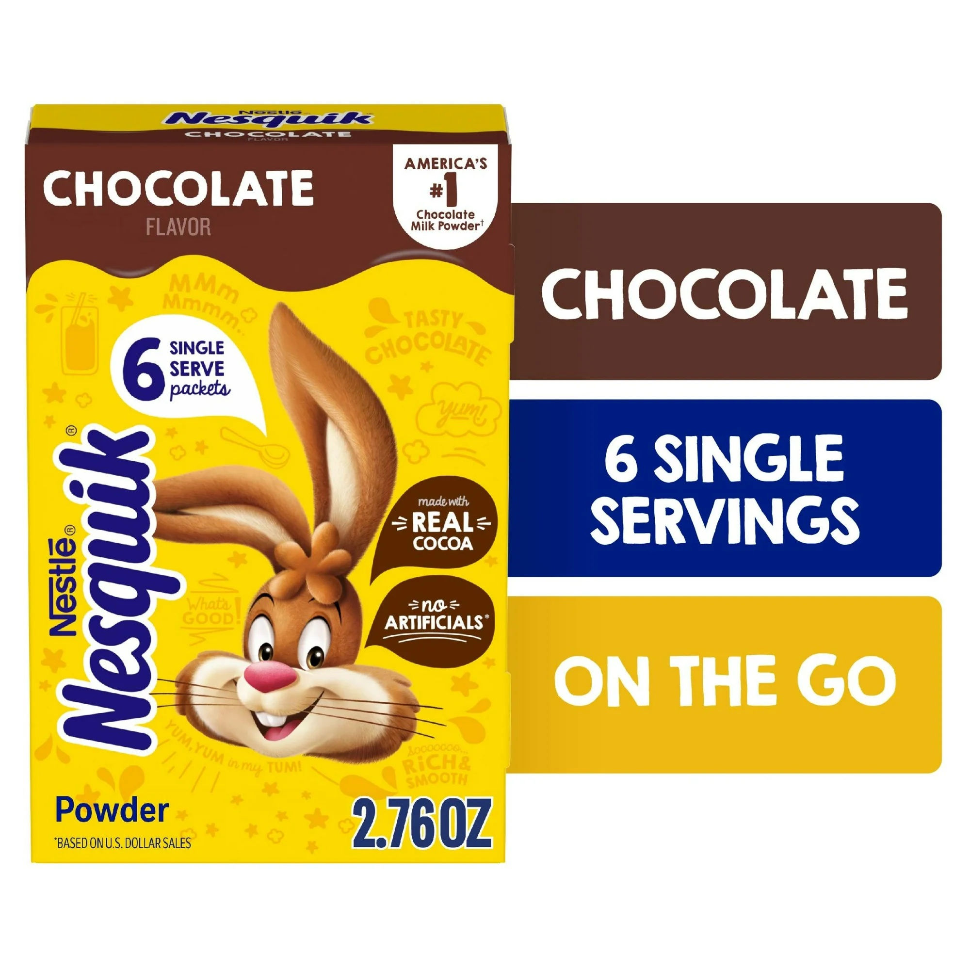 Nestle Nesquik Chocolate Powder Drink Mix 0.18 oz
