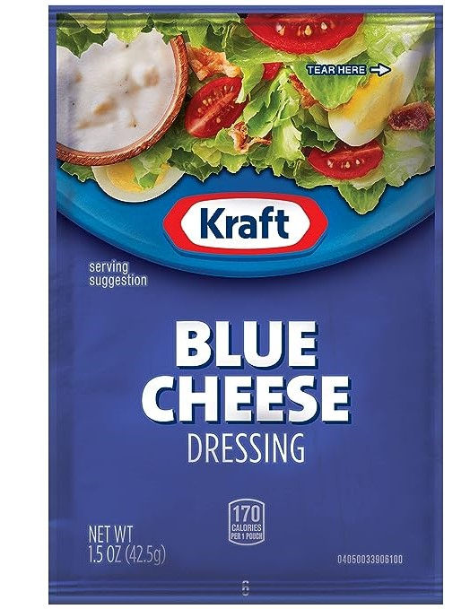 Kraft Blue Cheese Dressing Packets 0.38 oz