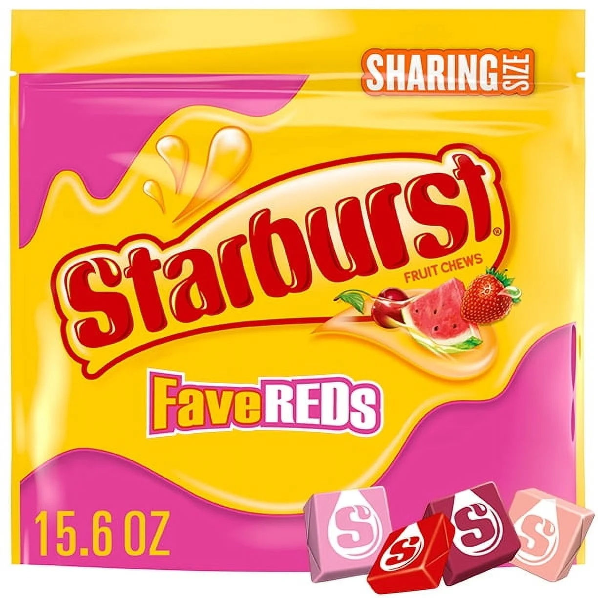 Starburst Favereds Fruit Chews Sharing Size 0.98 oz