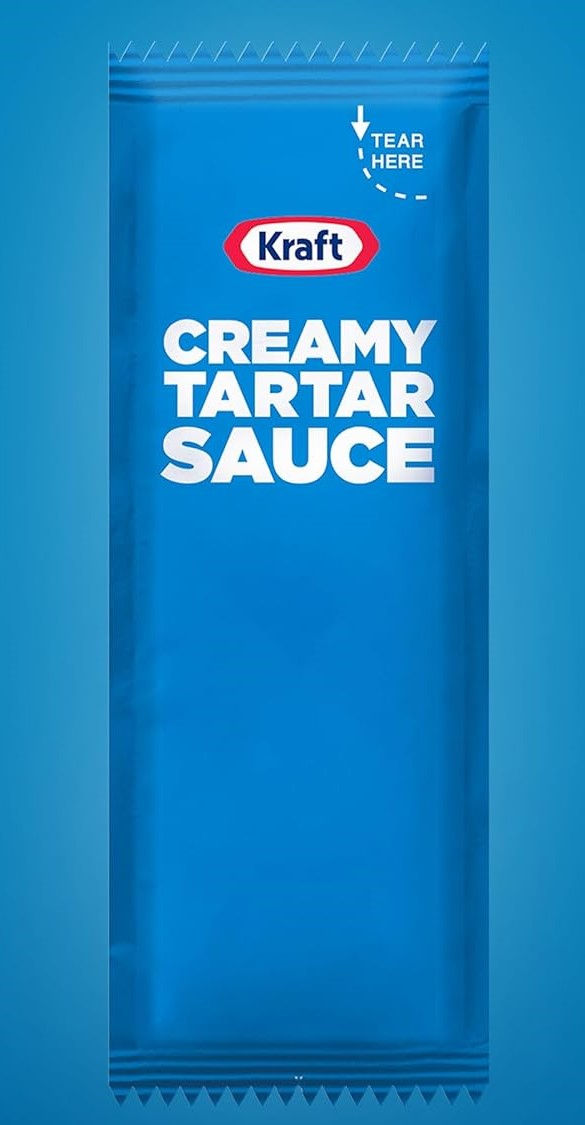 Kraft Creamy Tartar Sauce Packets 0.33 oz