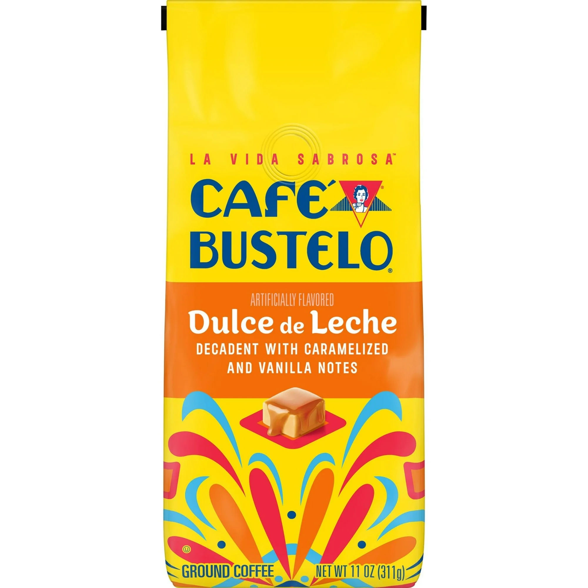 Cafe Bustelo Dulce de Leche Flavored Ground Coffee 0.69 oz