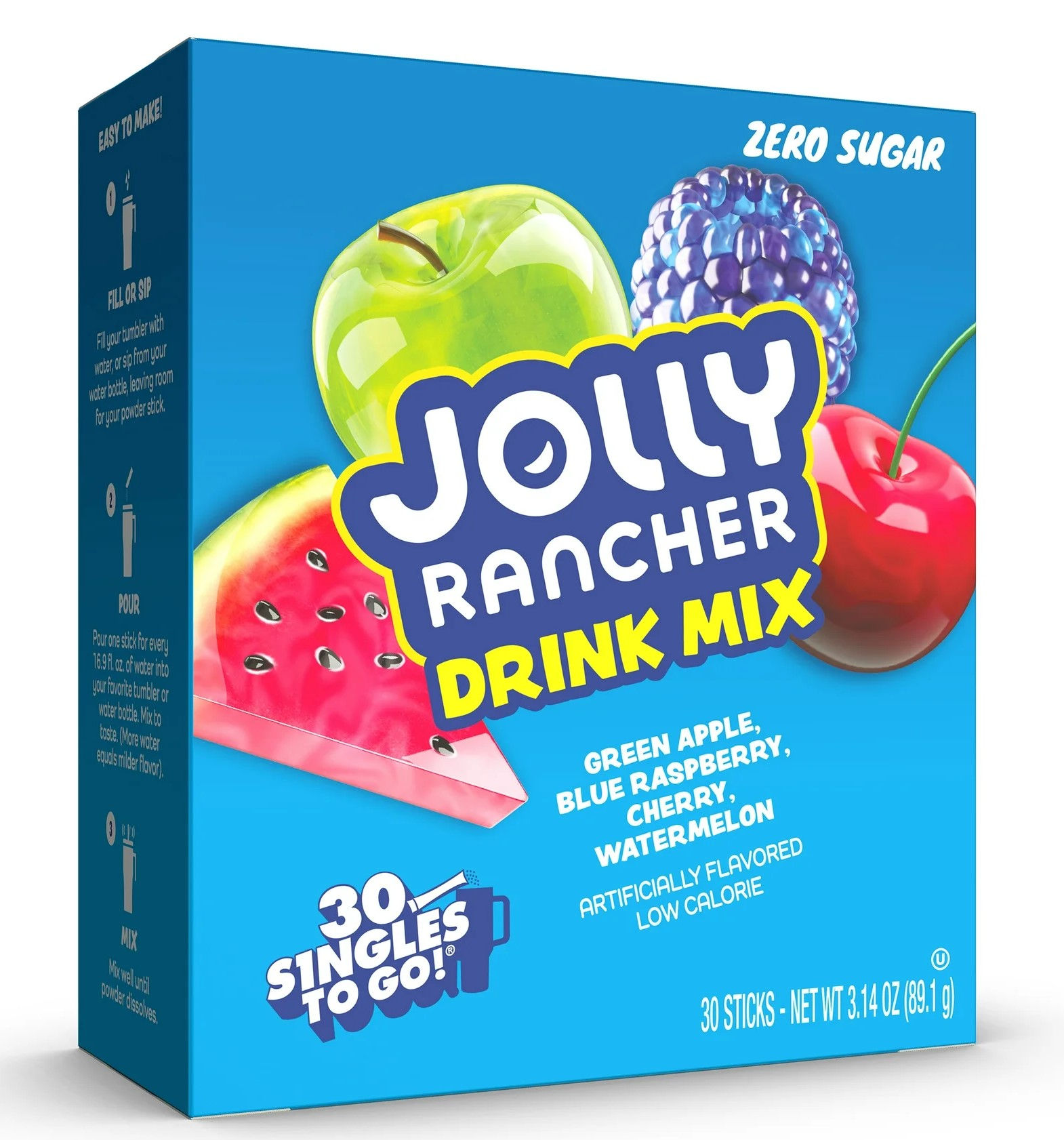 Jolly Rancher Sugar-Free Variety Drink Mix 0.20 oz