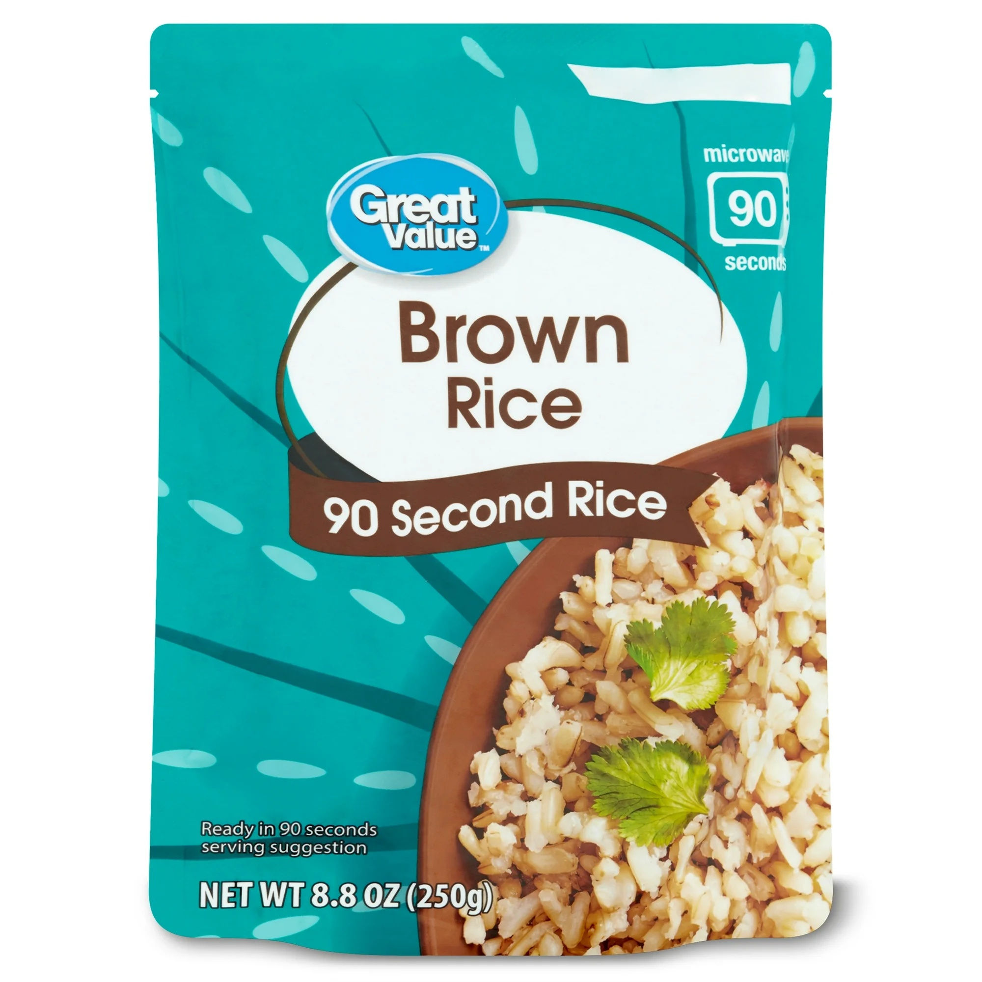 Great Value Brown Rice 90 Second Pouch 0.55 oz