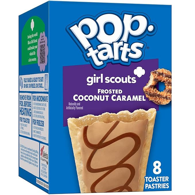 Pop-Tarts Girl Scout Frosted Coconut Caramel 0.84 oz