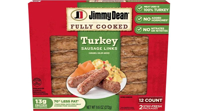 Fully Cooked Turkey Sausage Links 0.60 oz