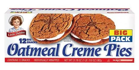 Little Debbie Oatmeal Creme Pies - 31.78 oz