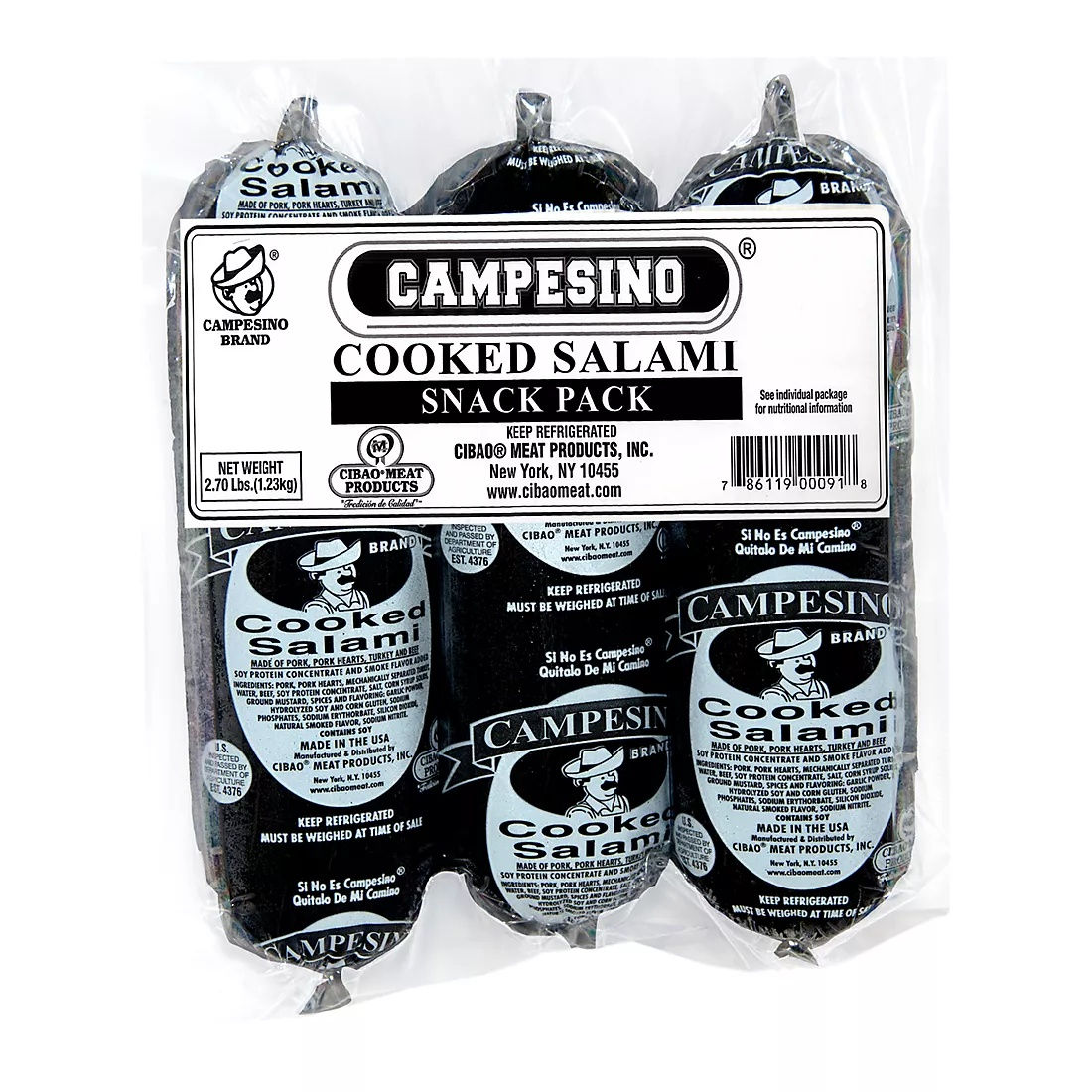 Salami Campesino 2.50 oz