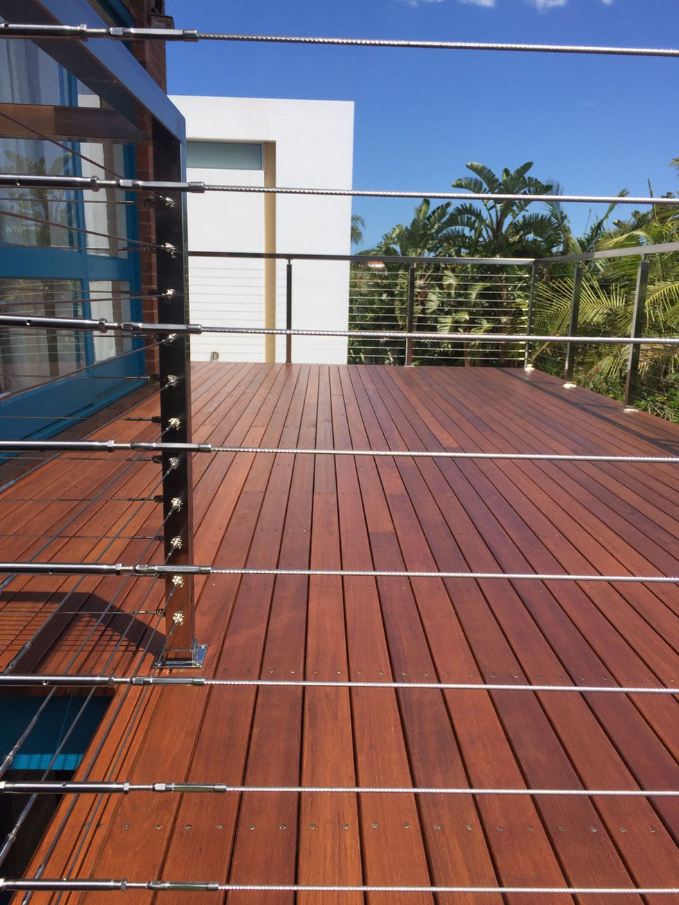Timber Deck & Stainles-Cover