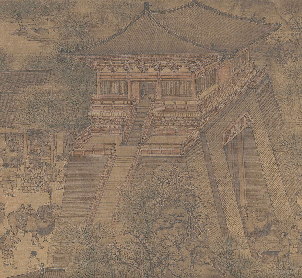 Thumbnail: Along the River During the Qingming Festival: Song Dynasty Art Digital Printable