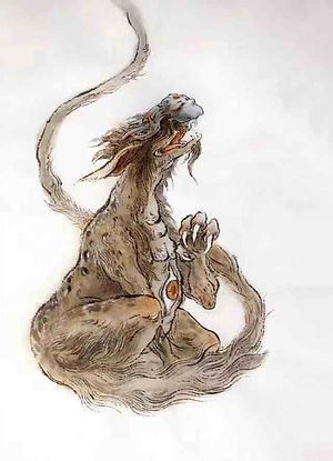 Mythical Creature Zhu Jian