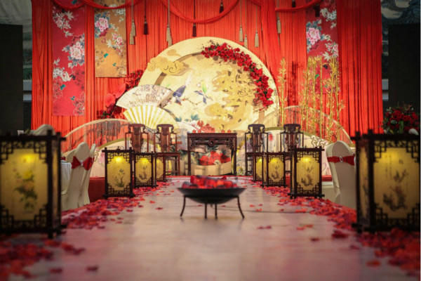 Traditional Chinese Wedding Ceremony Hall