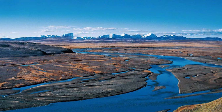 Dangqu (or Dam Chu) River in Qinghai Province