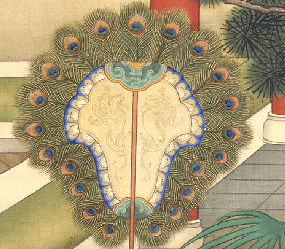 Thumbnail: Auspicious Qilin Brings Blessing: Empress Figures Painting Art Digital Printable