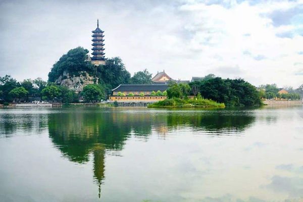 Jinshan Temple in Zhenjiang City of Jiangsu Province