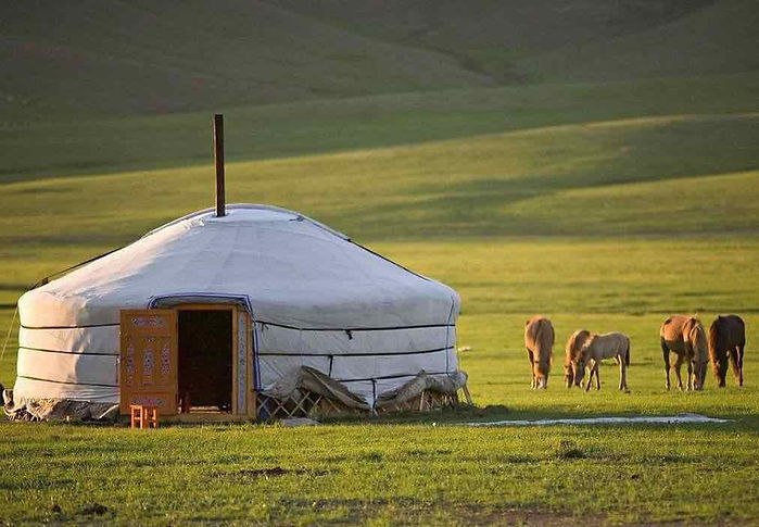 Traditional Yurt in Inner Mongolia