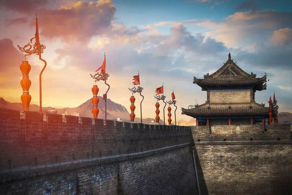 City Wall of Xi'an City