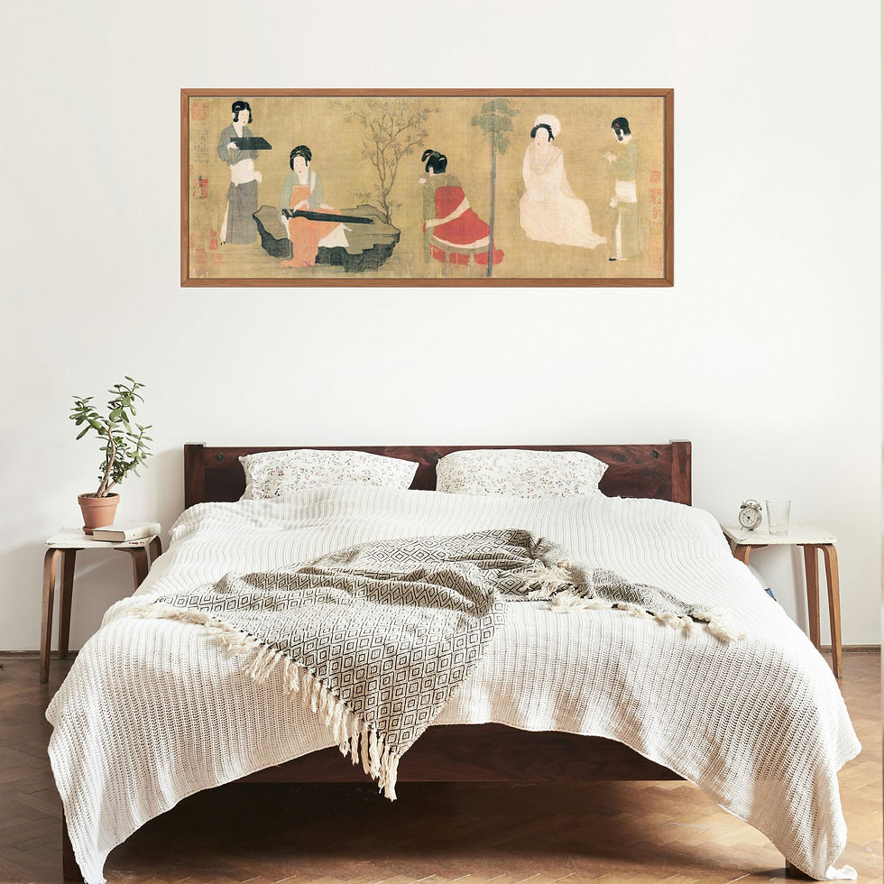 Thumbnail: Portrait of Noble Ladies: Tang Dynasty Figures Painting Art Digital Printable