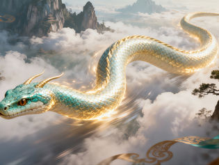 Teng She: The Mystical Flying Serpent of Chinese Mythology
