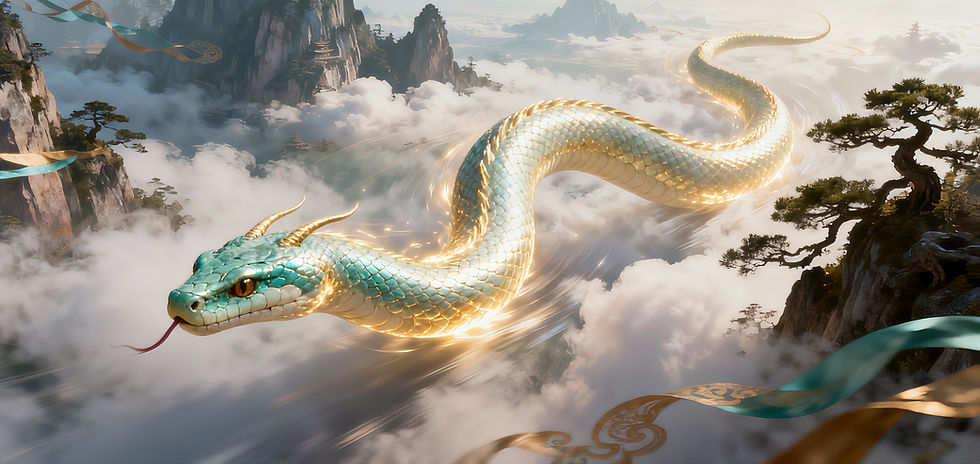 Teng She: The Mystical Flying Serpent of Chinese Mythology