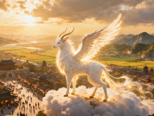 Bai Ze: The Wise and Auspicious Divine Beast