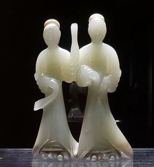 Jade Figurines Unearthed From Mausoleum of Emperor Xuan of Han