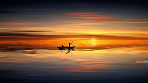 peaceful boating