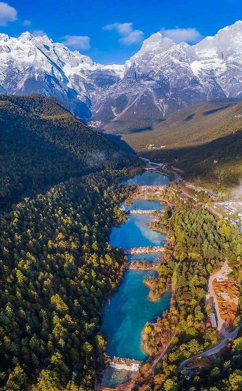 Blue Moon Valley or Lanyue Gu of Lijiang