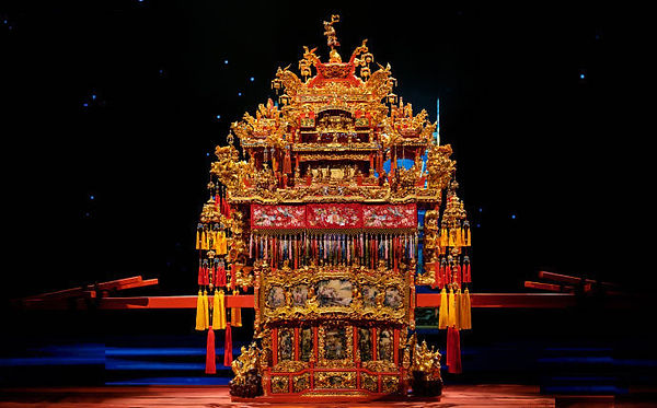 Exquisite Bridal Sedan Chair of the late Qing Dynasty (1636 — 1912)