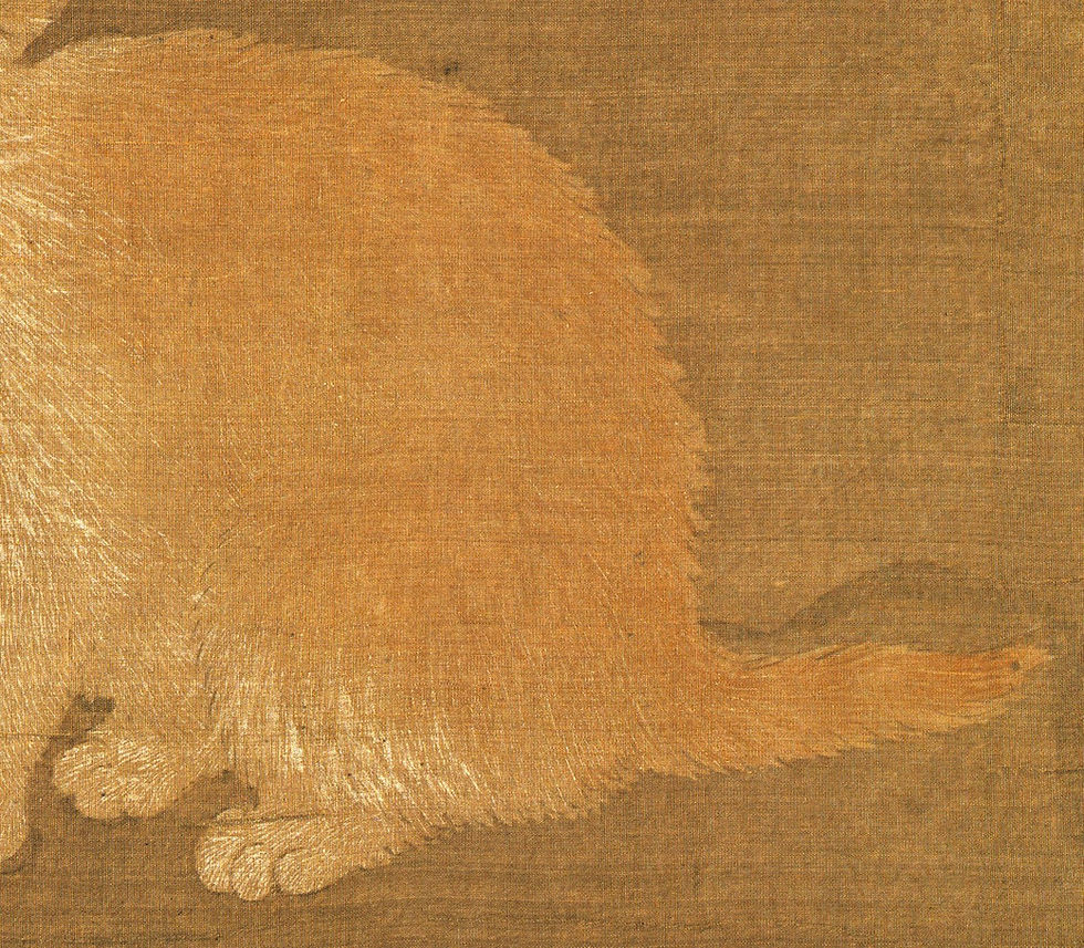 Thumbnail: Dragon Li Cat: Song Dynasty Animals Painting Printable
