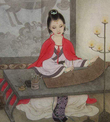 Beautiful Queen Deng Sui of the Eastern Han Dynasty