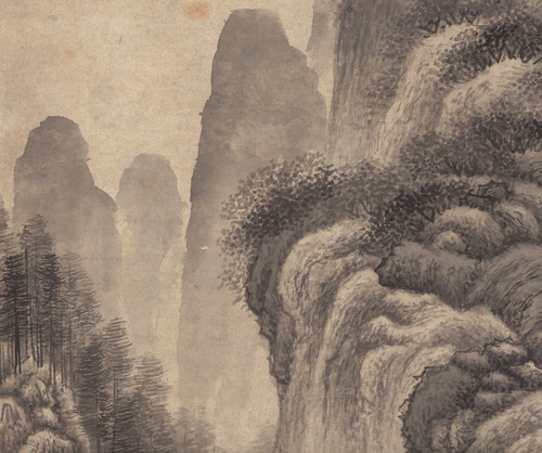 Imitation Landscape in the Style of Fan Kuan: Ming Landscape