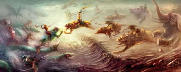 Battle of Zhuolu in Chinese Mythical History